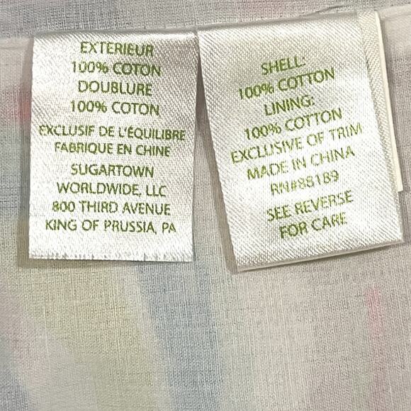 Lilly Pulitzer Dress Womens 4 Gabby Sleeveless Sheath Embroidered Trim - Picture 8 of 9